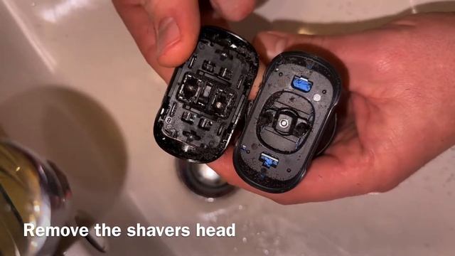 How to clean your Braun Series 5 wet und dry - 5031s Electric Shaver brush cleaning DIY смотреть онлайн