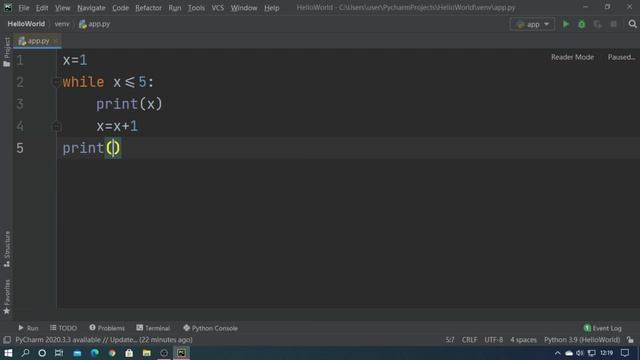 While Statement in Python||Python tutorial смотреть онлайн