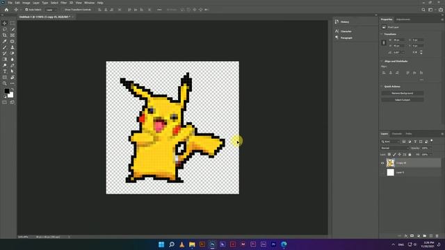 JPG To Pixel Art in Photoshop | how to make pixel art on photoshop смотреть онлайн