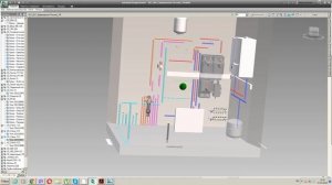 Проектирование 3D. Универсальная котельная для дома 150-300кв.м. (StroimTeplo)