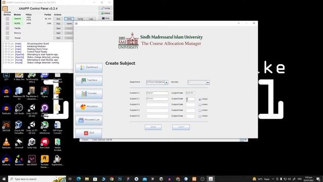 Course Allocation Manager | OOP Project | By Tehseen Siddiq and Sibtain | Java смотреть онлайн