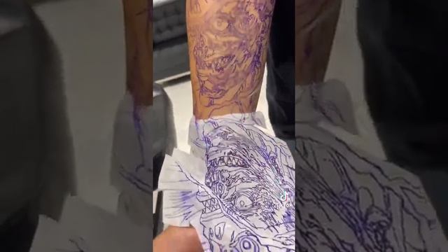 Death note X realistic Tatoo. смотреть онлайн