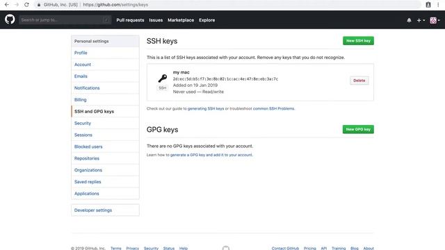 GitHub - adding ssh to github смотреть онлайн