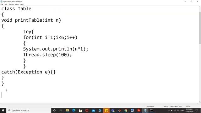 Thread Synchronization in java смотреть онлайн
