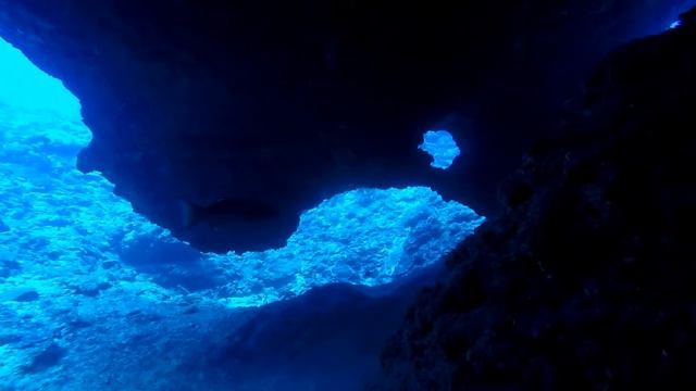 サーウェスヨナグ　与那国島　ダブルアーチ　海底遺跡　2019.03.15