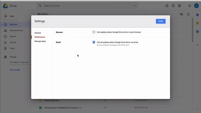 How to Turn Off Email Notifications for Shared Files in Google Drive смотреть онлайн