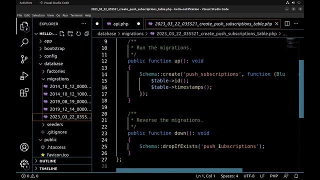 Sending Push Notifications with Laravel смотреть онлайн