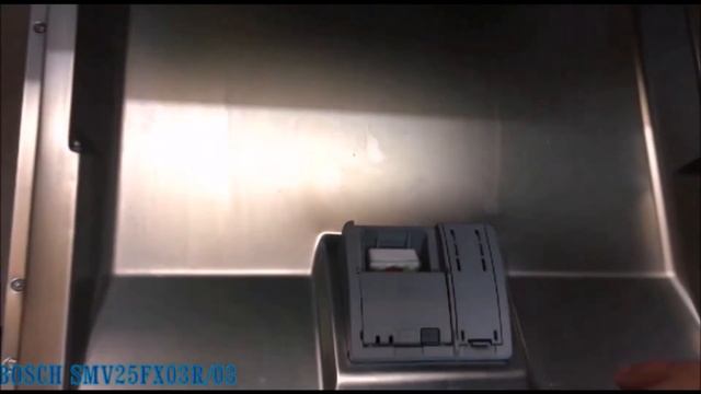 Обзор посудомойки Bosch SMV25FX03R смотреть онлайн