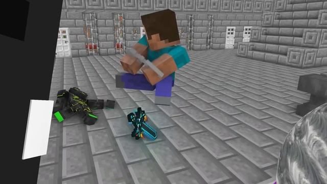 Monster School Herobrine Attack On TiTan +More - Minecraft Animation смотреть онлайн