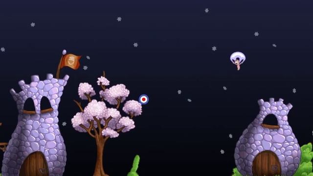 Worms World Party Mission 12 | Fruit Bastilles | Speedrun смотреть онлайн