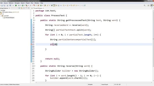 Learn in 13 min, in Java How to Replace given word by reversing it in alternate occurrences of Text смотреть онлайн