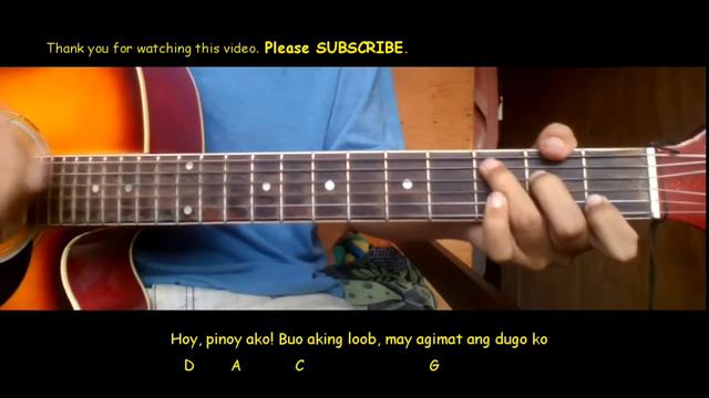 Noypi Guitar chords смотреть онлайн
