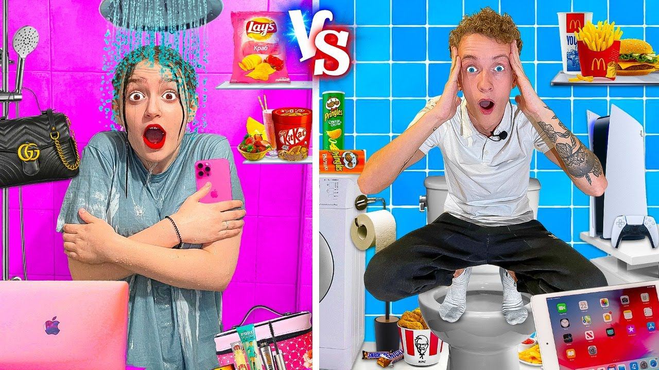 С Парнем в Ванной 24 часа смотреть онлайн