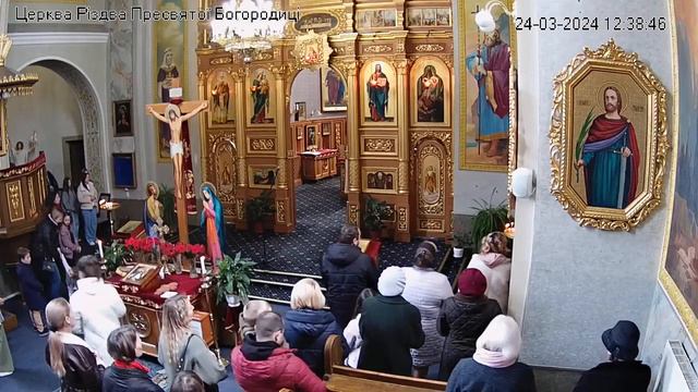 24.03.2024р. Неділя 1-ша Великого посту. Друга Свята Літургія. смотреть онлайн