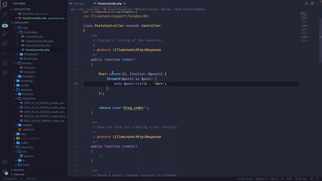 How to Retrieve Data Using Eloquent | Full Laravel 9 Course | Laravel For Beginners | Learn Laravel смотреть онлайн
