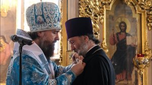 Патриаршая награда настоятелю храма Целительница