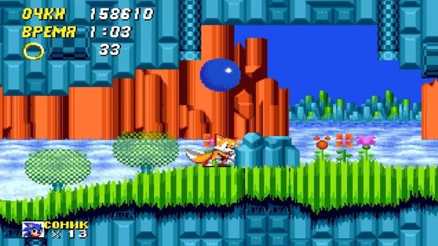 Прохождение Sonic The Hedgehog 2 [Hill Top Zone] смотреть онлайн