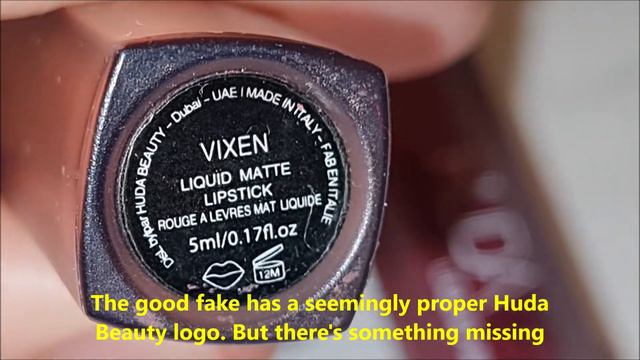 Huda beauty lipstick real vs fake. How to spot fake Huda Beauty liquid matter lip gloss смотреть онлайн