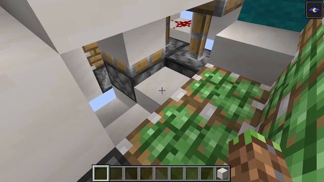 Minecraft: TINY 3x3 Hidden Spiral Staircase Tutorial [1.16] смотреть онлайн