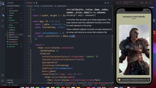 React Native TypeScript | Nested Flatlist Tutorial | Dope Programming смотреть онлайн