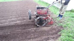 ПОСАДКА КАРТОШКИ В БОРОЗДЫ МОТОБЛОКОМ КАСКАД НА ГРУНТОЗАЦЕПАХ С ИСПОЛЬЗОВАНИЕМ ДВУХ РЯДНОГО ОКУЧНИК
