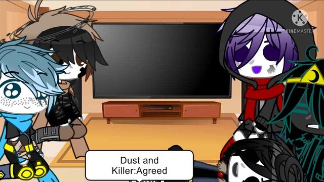 Sans aus react to Dream||Dream sans reincarnated as Mcyt Dream au|| смотреть онлайн