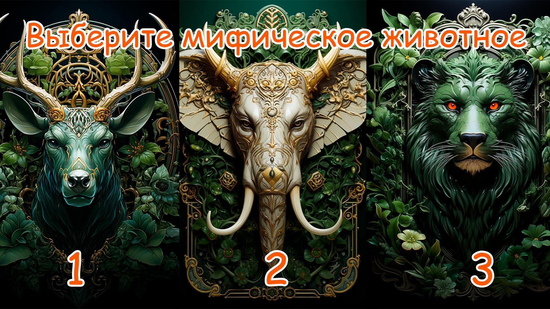 Тест. Какие экстрасенсорные способности скрыты у вас в подсознании, выберите мифическое животное! смотреть онлайн