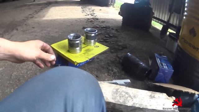 Сборка КШМ двигателя Д-240 погрузчика ТО-30. смотреть онлайн