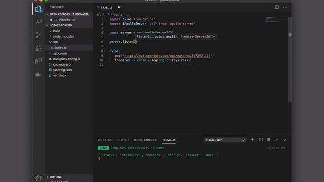 GraphQL-бэкенд для мобильного приложения на React Native смотреть онлайн