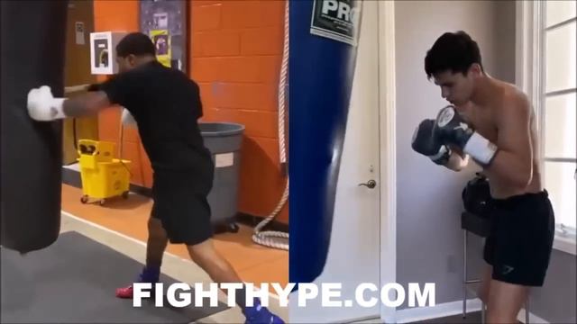 RYAN GARCIA REACTS TO GERVONTA DAVIS IN A WHEELCHAIR; SENDS HIM "STAY FOCUSED" MESSAGE смотреть онлайн