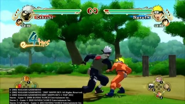Naruto Storm 1 Tutorial/Guide - How To Do The Shuriken Dash Cancel And Item Dash Cancel Techniques