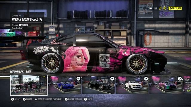 NFS Heat Nissan 180sx Full build Rocket Bunny смотреть онлайн