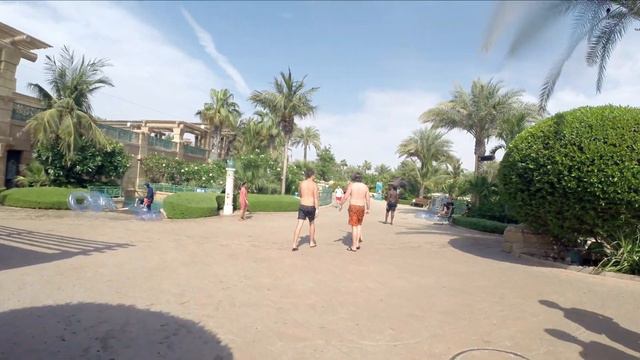Atlantis Aquaventure Waterpark - Dubai - Water slide - GoPro Hero 2.7K смотреть онлайн