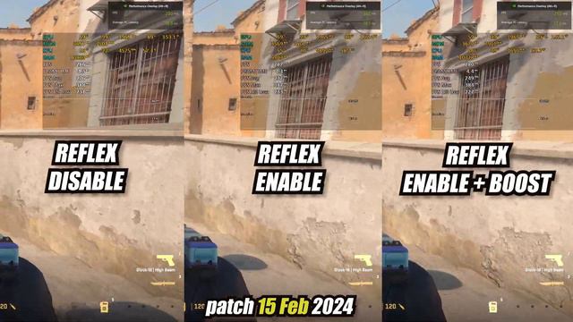 CS2 NVIDIA REFLEX DISABLE vs ENABLE vs BOOST With Nvidia Latency Analyzer : Update 15/Feb/2024 смотреть онлайн
