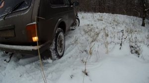 Нива легенда. Зимняя покатушка.