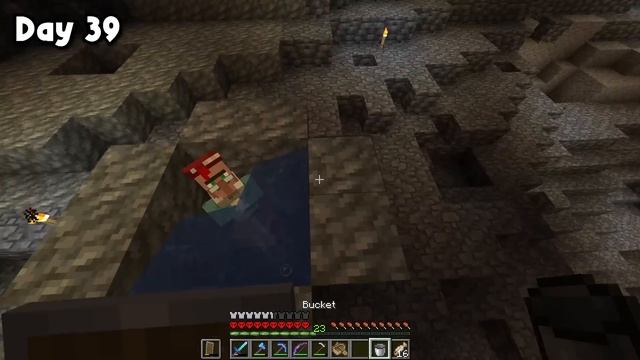 I Survived 100 Days Of Hardcore Minecraft, In A Cave Only World смотреть онлайн