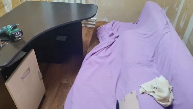 Делаю ремонт в своем новом кабинете часть 1 смотреть онлайн