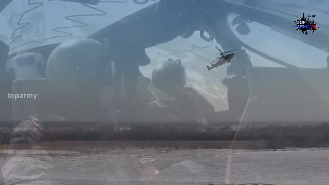 Новейший разведывательно-ударный вертолёт нового поколения Ка-52 смотреть онлайн
