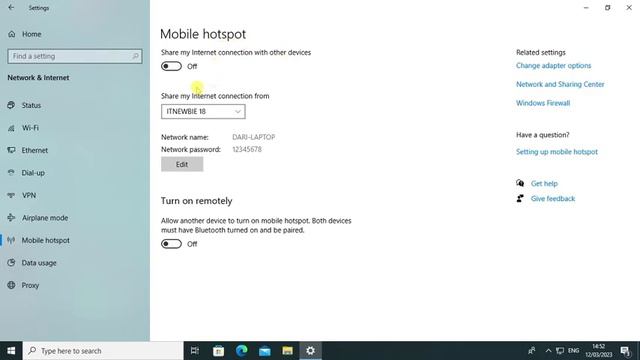 CARA MENGAKTIFKAN HOTSPOT PADA LAPTOP WINDOWS 10 смотреть онлайн