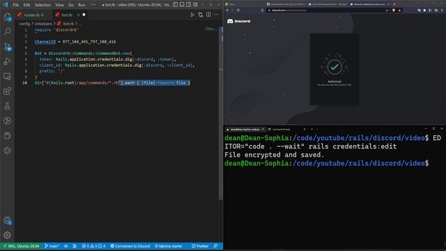 Setup A Discord Bot With Ruby On Rails 7 смотреть онлайн
