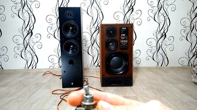 Yamaha NS-50F и  Radiotehnika S-90F