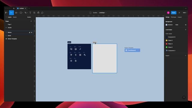 Collapsable Sidebar Animation in Figma (Easy)(2023) смотреть онлайн