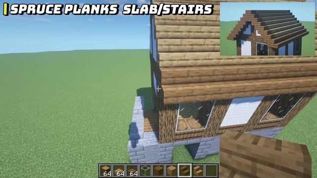 Майнкрафт (Minecraft ) - Как построить дом [ПРОСТОЕ руководство] #DeerBuild смотреть онлайн