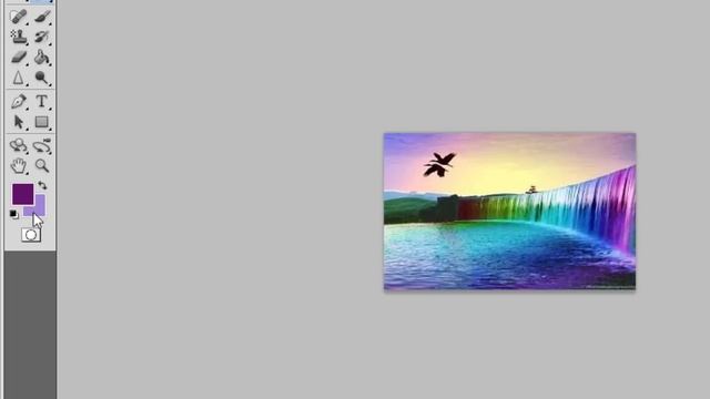 How to pick any color with Eye Dropper Tool in Photoshop - Adobe Photoshop for Beginners - Class 1 смотреть онлайн