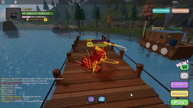 Dragon Lord Cosmetic - Dungeon Quest - Roblox смотреть онлайн