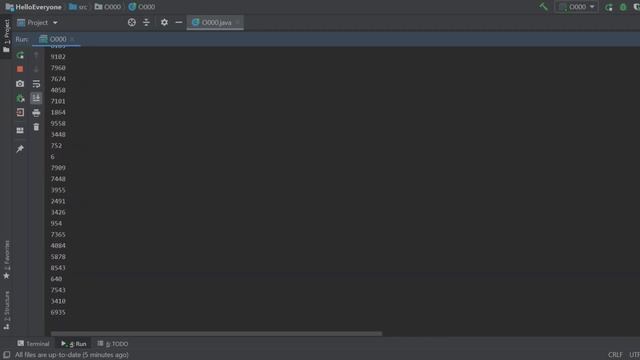 Printing integers to console for about 10 minutes. смотреть онлайн