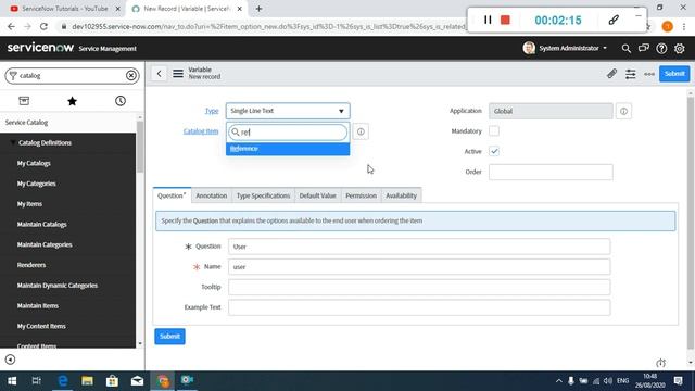 ServiceNow: How to create new Catalog item ? смотреть онлайн