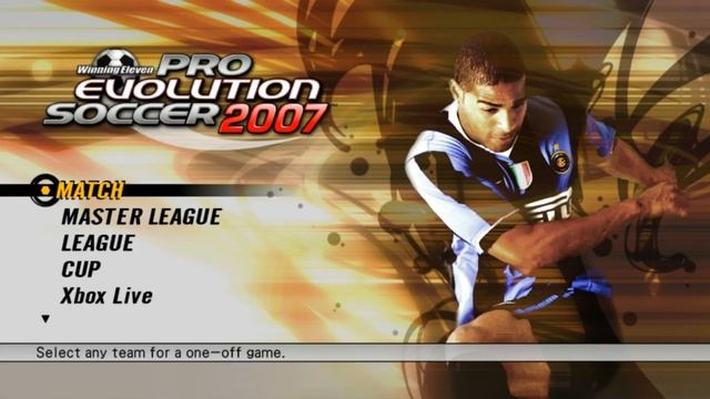 Winning Eleven Pro Evolution Soccer 2007 Xbox 360 Main Menu Soundtrack смотреть онлайн