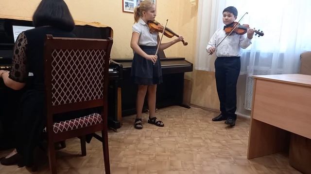 Дж.Мейсон"Прощальный вальс" исп. дуэт "Саша+Маша" ДШИ№12(пед.Башаркина С.В.) смотреть онлайн