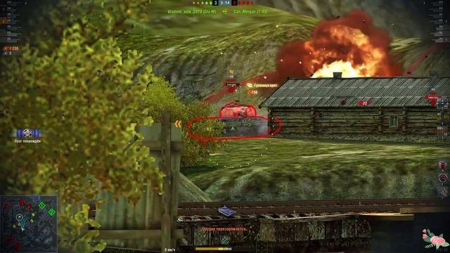 WoT Blitz лт танк М-41 Бульдог смотреть онлайн